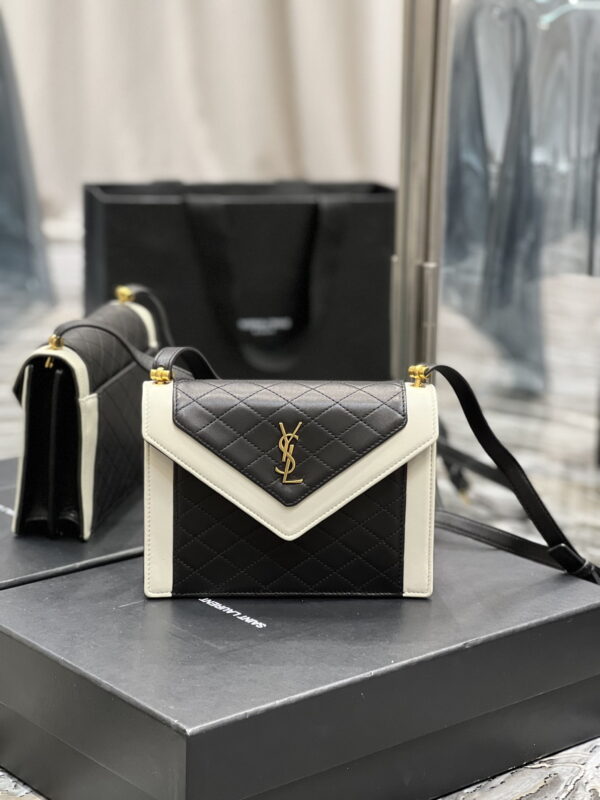 [REP 1:1] Saint Laurent Gaby Mini Satchel Black For Women, Women's Bags 7.9in/20cm YSL