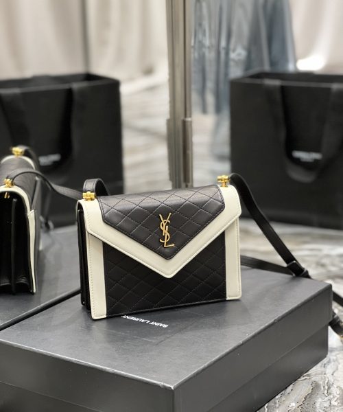 [REP 1:1] Saint Laurent Gaby Mini Satchel Black For Women, Women's Bags 7.9in/20cm YSL