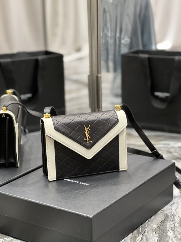 [REP 1:1] Saint Laurent Gaby Mini Satchel Black For Women, Women's Bags 7.9in/20cm YSL