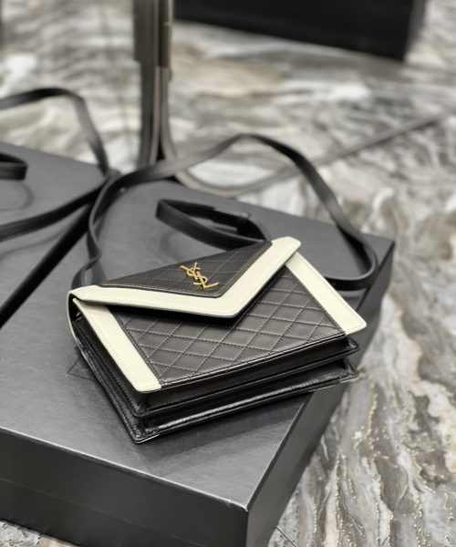 [REP 1:1] Saint Laurent Gaby Mini Satchel Black For Women, Women's Bags 7.9in/20cm YSL