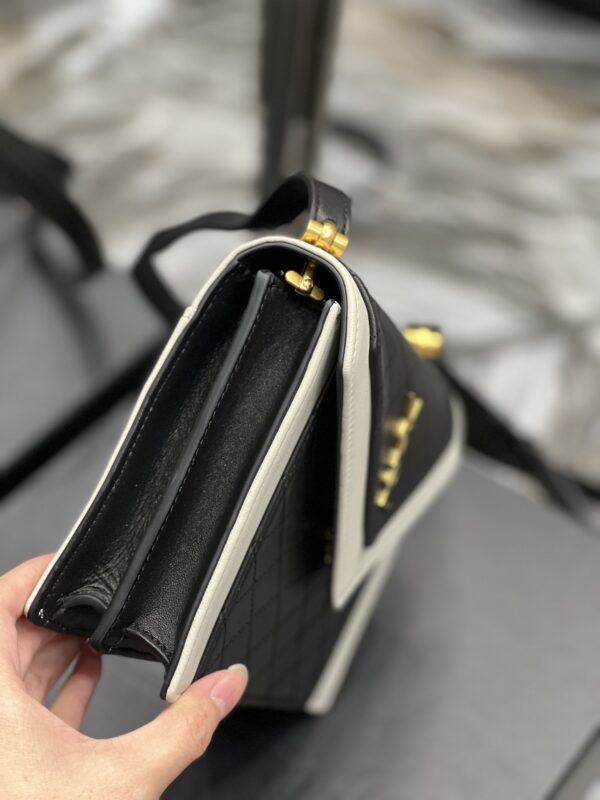 [REP 1:1] Saint Laurent Gaby Mini Satchel Black For Women, Women's Bags 7.9in/20cm YSL