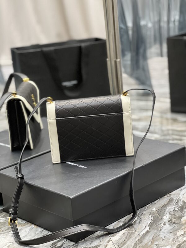 [REP 1:1] Saint Laurent Gaby Mini Satchel Black For Women, Women's Bags 7.9in/20cm YSL