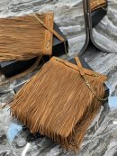 [REP 1:1] Saint Laurent Grace Ladies Tassel Brown For Women, Women's Bags 13.8in/35cm YSL‎