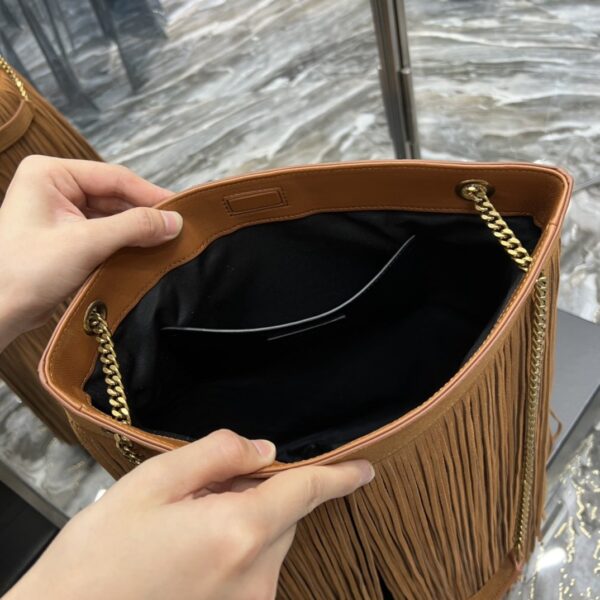 [REP 1:1] Saint Laurent Grace Ladies Tassel Brown For Women, Women's Bags 13.8in/35cm YSL‎