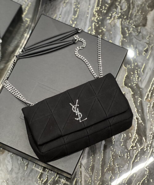 [REP 1:1] Saint Laurent Jamie Medium Chain Bag Black  For Women, Women's Bags 9.4in/24cm YSL