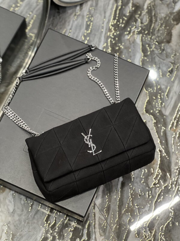 [REP 1:1] Saint Laurent Jamie Medium Chain Bag Black  For Women, Women's Bags 9.4in/24cm YSL