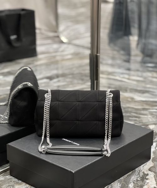 [REP 1:1] Saint Laurent Jamie Medium Chain Bag Black  For Women, Women's Bags 9.4in/24cm YSL