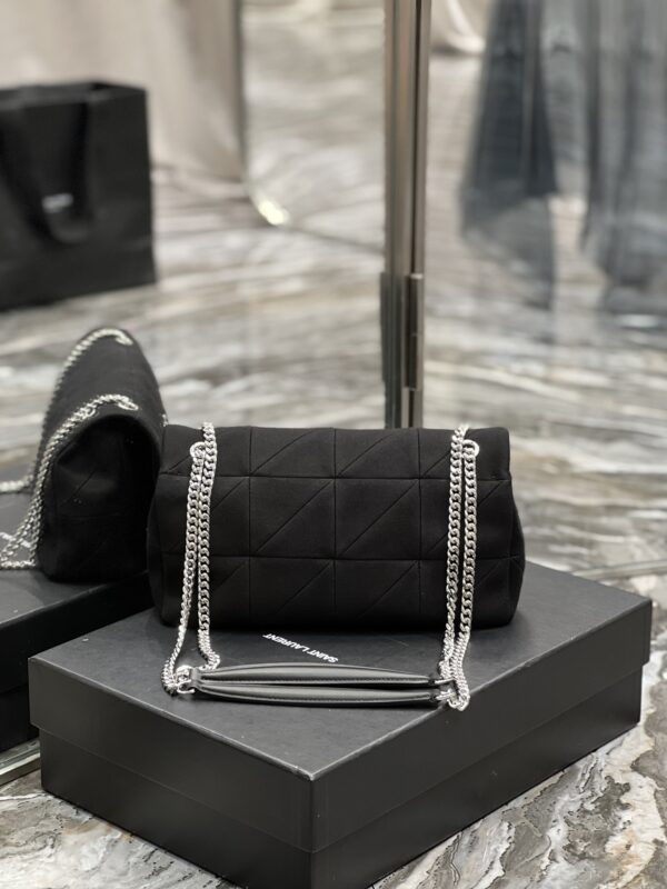 [REP 1:1] Saint Laurent Jamie Medium Chain Bag Black  For Women, Women's Bags 9.4in/24cm YSL