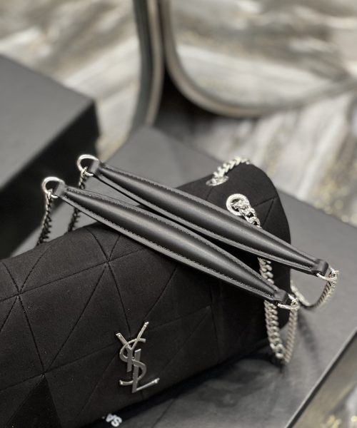 [REP 1:1] Saint Laurent Jamie Medium Chain Bag Black  For Women, Women's Bags 9.4in/24cm YSL