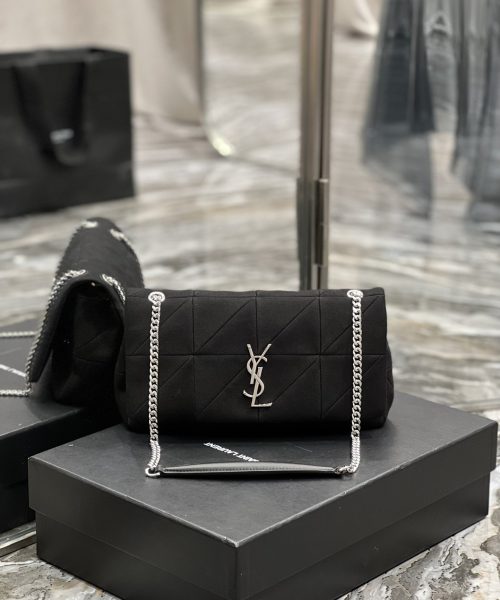 [REP 1:1] Saint Laurent Jamie Medium Chain Bag Black  For Women, Women's Bags 9.4in/24cm YSL