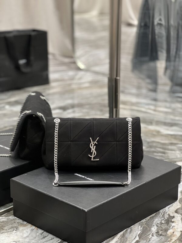 [REP 1:1] Saint Laurent Jamie Medium Chain Bag Black  For Women, Women's Bags 9.4in/24cm YSL