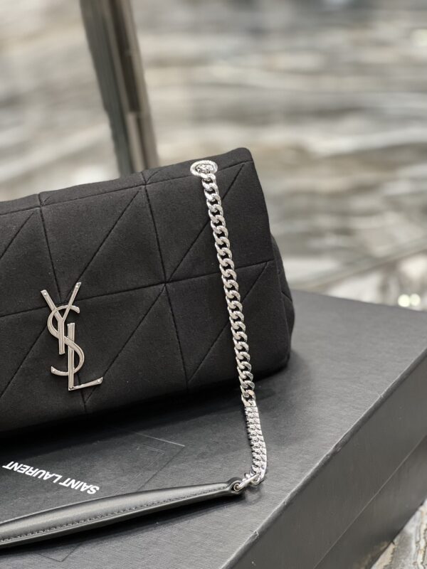 [REP 1:1] Saint Laurent Jamie Medium Chain Bag Black  For Women, Women's Bags 9.4in/24cm YSL
