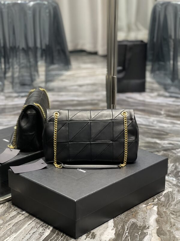 [REP 1:1] Saint Laurent Jamie Medium Chain Bag Black For Women, Women's Bags 9.8in/25cm YSL