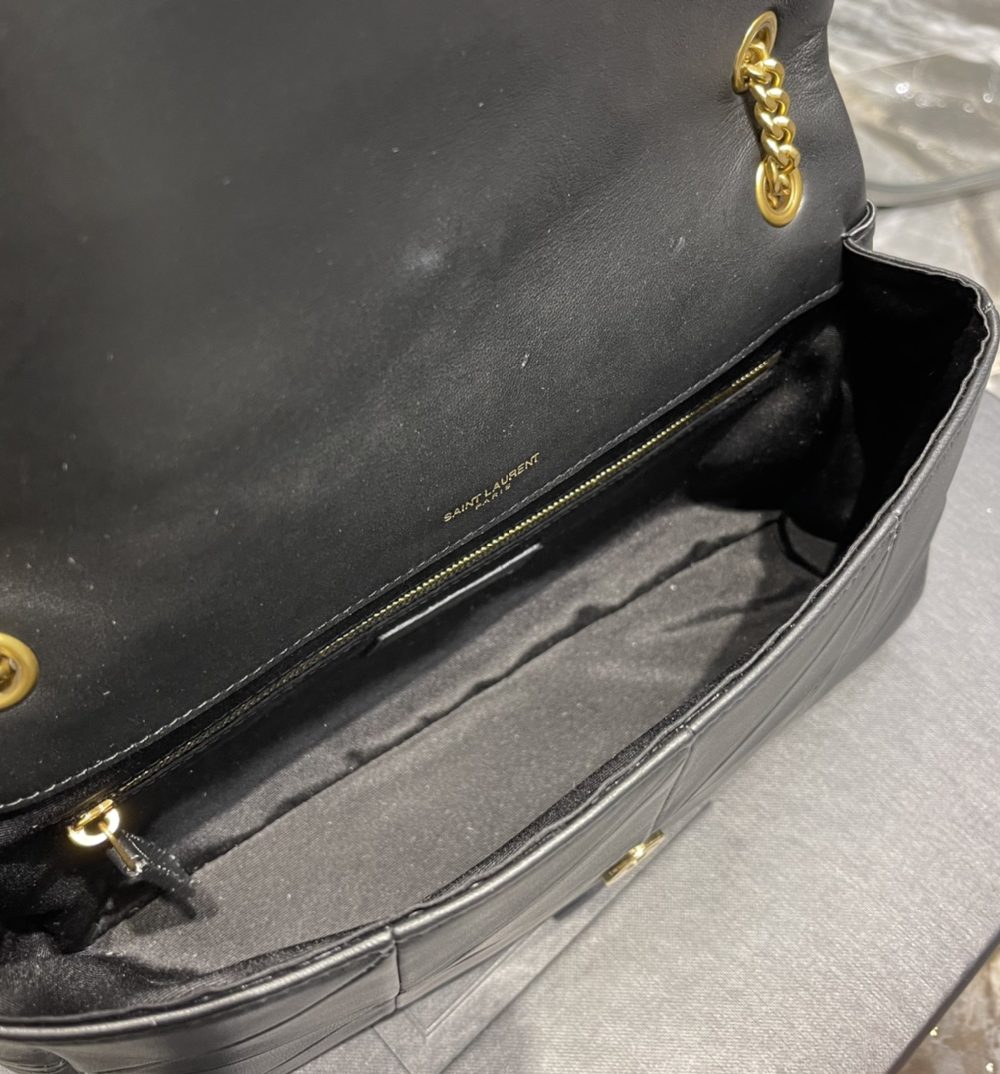[REP 1:1] Saint Laurent Jamie Medium Chain Bag Black For Women, Women's Bags 9.8in/25cm YSL