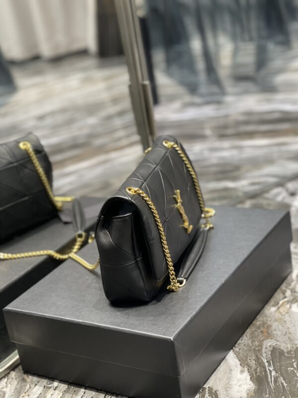 [REP 1:1] Saint Laurent Jamie Medium Chain Bag Black For Women, Women's Bags 9.8in/25cm YSL