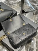 [REP 1:1] Saint Laurent Jamie Medium Chain Bag Black For Women, Women's Bags 9.8in/25cm YSL
