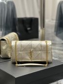 [REP 1:1] Saint Laurent Jamie Medium Chain Bag Gold For Women, Women's Bags 9.8in/25cm YSL