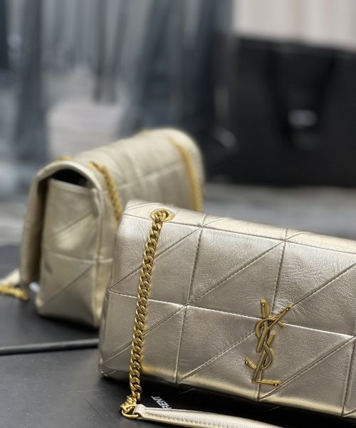 [REP 1:1] Saint Laurent Jamie Medium Chain Bag Gold For Women, Women's Bags 9.8in/25cm YSL