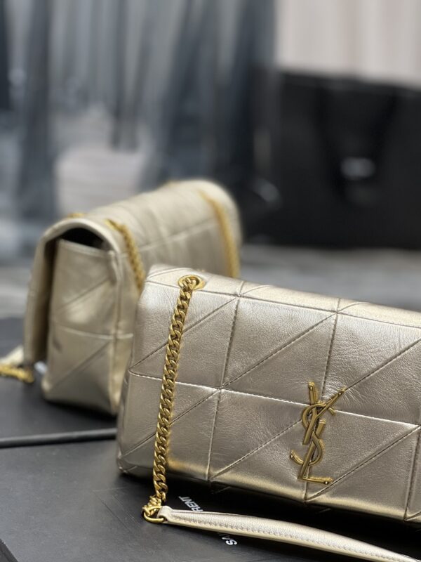 [REP 1:1] Saint Laurent Jamie Medium Chain Bag Gold For Women, Women's Bags 9.8in/25cm YSL