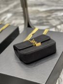 [REP 1:1] Saint Laurent Jamie Mini Chain Bag Black For Women, Women's Bags 6.9in/17.5cm YSL 6981622F9271000
