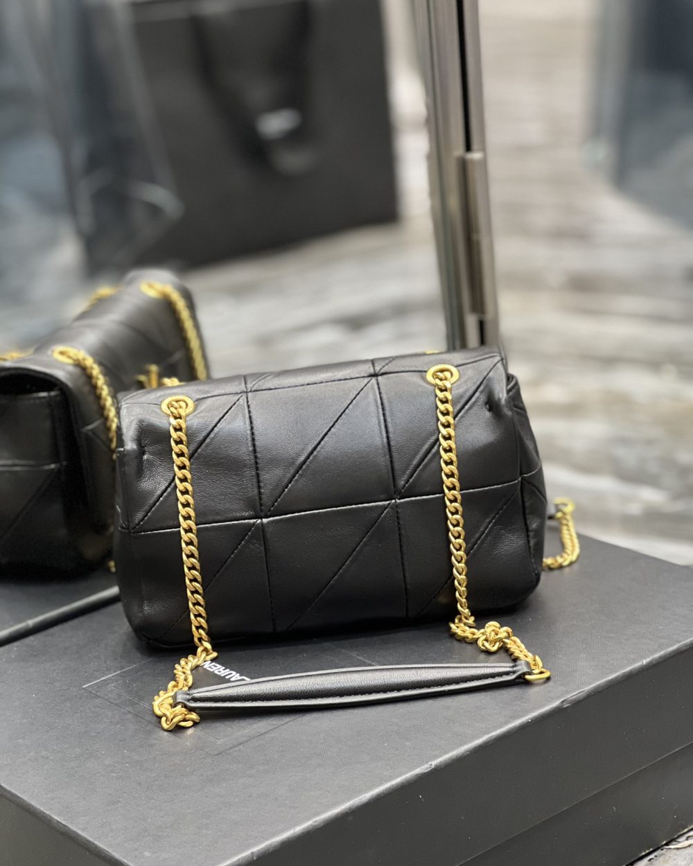 [REP 1:1] Saint Laurent Jamie Small Chain  Bag Black For Women, Women's Bags 7.8in/20cm YSL