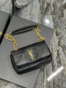 [REP 1:1] Saint Laurent Jamie Small Chain  Bag Black For Women, Women's Bags 7.8in/20cm YSL