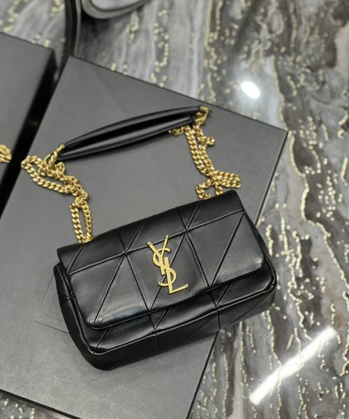 [REP 1:1] Saint Laurent Jamie Small Chain  Bag Black For Women, Women's Bags 7.8in/20cm YSL
