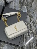 [REP 1:1] Saint Laurent Jamie Small Chain Bag White For Women, Women's Bags 7.8in/20cm YSL