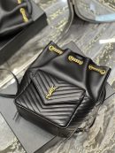 [REP 1:1] Saint Laurent JOE Backpack Black For Women, Women's Bags 11.5in/29cm YSL 6726091EL071000