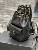 [REP 1:1] Saint Laurent JOE Backpack Black For Women, Women's Bags 11.5in/29cm YSL 6726091EL071000