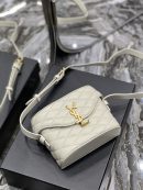 [REP 1:1] Saint Laurent June Box Bag White For Women, Women's Bags 7.5in/19cm YSL