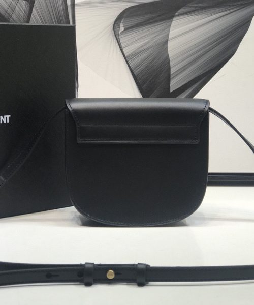 [REP 1:1] Saint Laurent Kaia Medium Shoulder Bag Black For Women 8.5in/22cm YSL P00483797