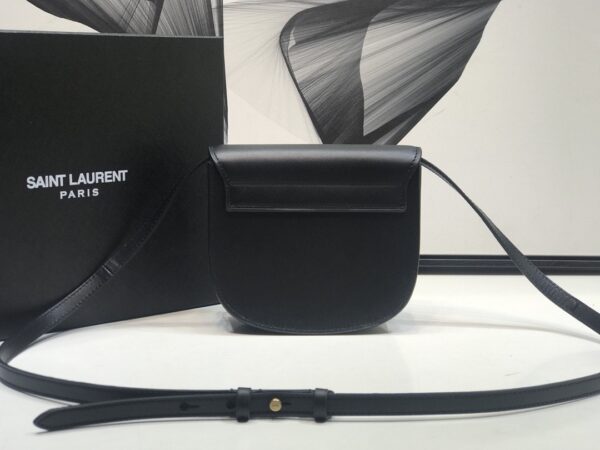 [REP 1:1] Saint Laurent Kaia Medium Shoulder Bag Black For Women 8.5in/22cm YSL P00483797