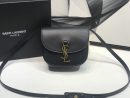 [REP 1:1] Saint Laurent Kaia Medium Shoulder Bag Black For Women 8.5in/22cm YSL P00483797