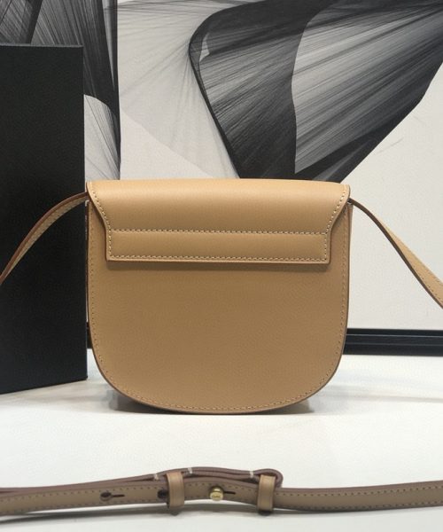 [REP 1:1] Saint Laurent Kaia Medium Shoulder Bag Brown For Women 18cm YSL