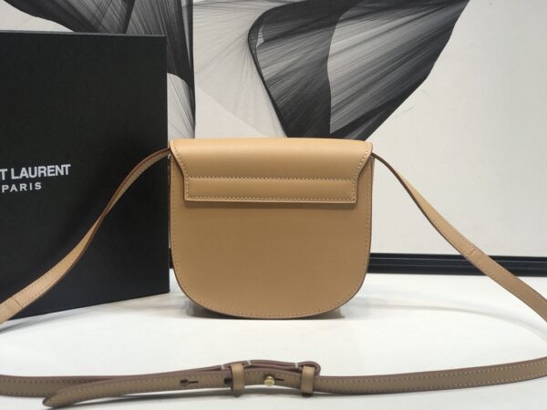[REP 1:1] Saint Laurent Kaia Medium Shoulder Bag Brown For Women 18cm YSL