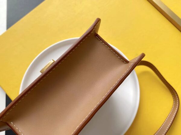 [REP 1:1] Saint Laurent Kaia North/South Satchel Bag In Vegetable Tanned Brown Material With Gold Hardware For Women 6.6in/18cm YSL 668809BWR6W2725