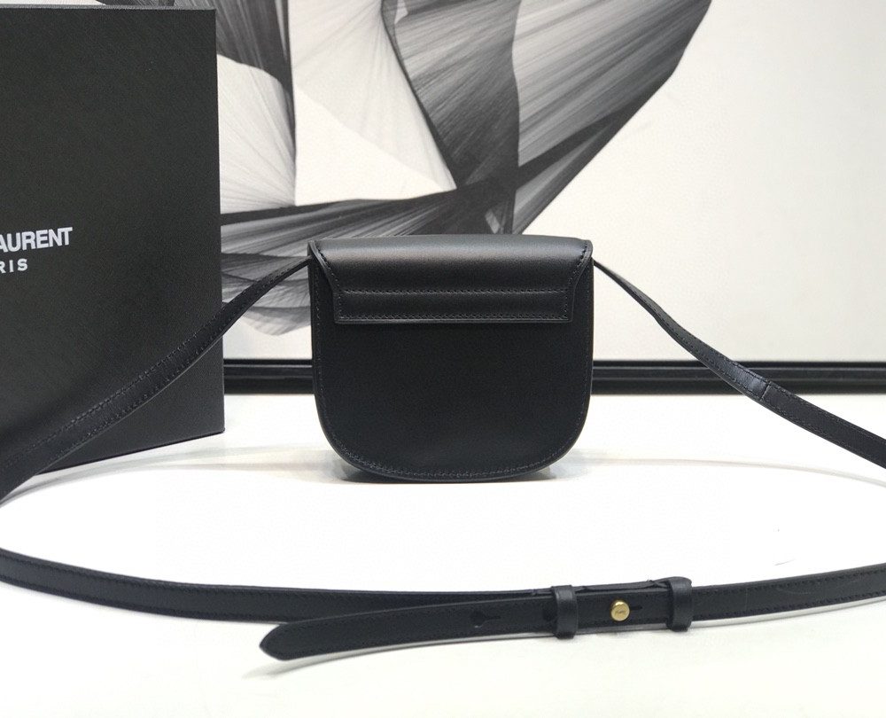 [REP 1:1] Saint Laurent Kaia Small Satchel Black For Women 7.2in/18.5cm YSL 619740BWR0W1000