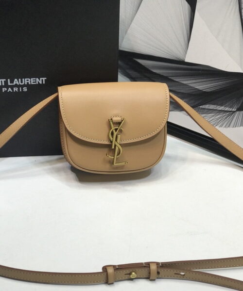 [REP 1:1] Saint Laurent Kaia Small Satchel Brown For Women 7.2in/18.5cm YSL 619740BWR6W2725