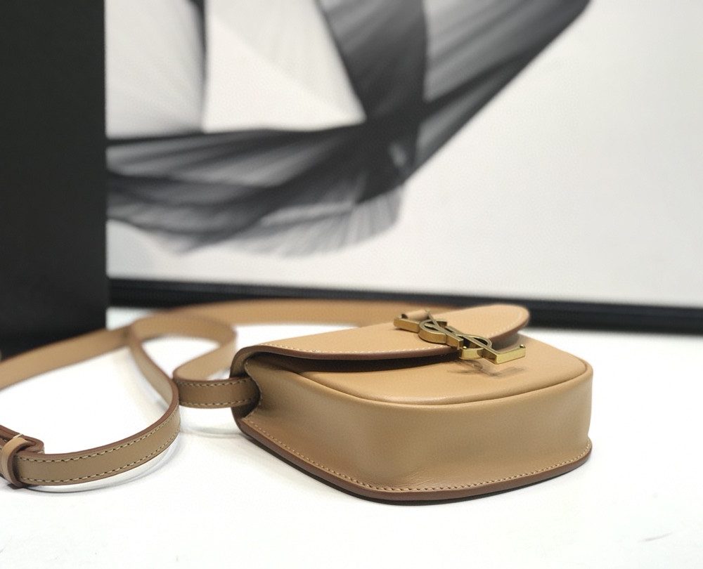 [REP 1:1] Saint Laurent Kaia Small Satchel Brown For Women 7.2in/18.5cm YSL 619740BWR6W2725