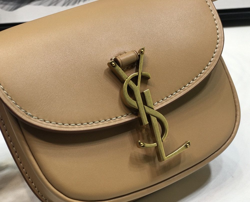 [REP 1:1] Saint Laurent Kaia Small Satchel Brown For Women 7.2in/18.5cm YSL 619740BWR6W2725