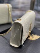 [REP 1:1] Saint Laurent Kata Medium Chain Bag White Vintage With Tassel For Women 9.4in/24cm YSL 354119DND0J9207