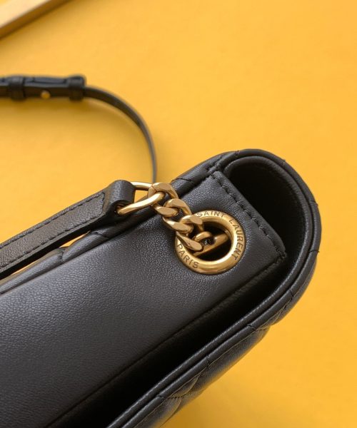 [REP 1:1] Saint Laurent Kate 99 Chain Bag Black With Gold Hardware For Women 10.2in/26cm YSL