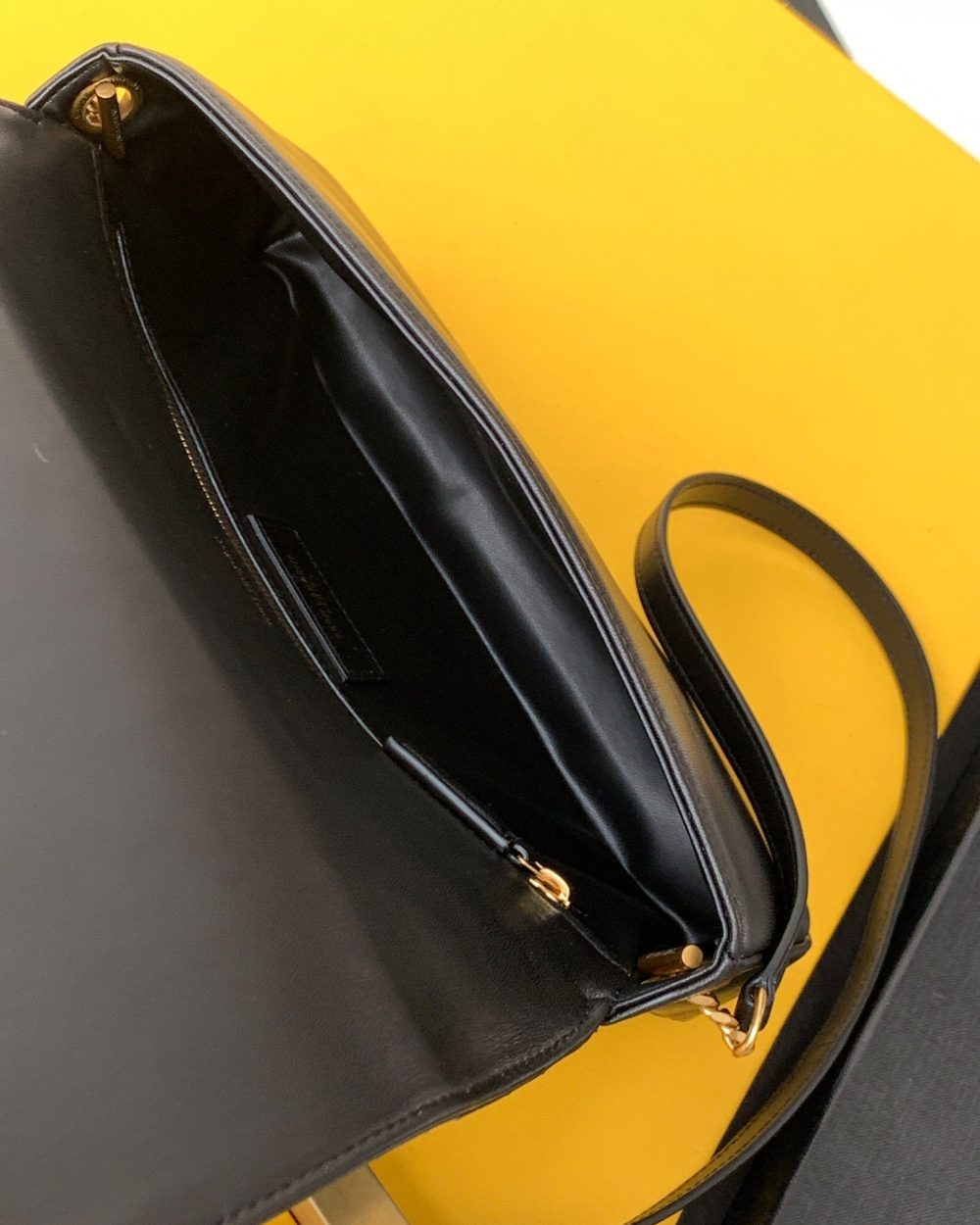 [REP 1:1] Saint Laurent Kate 99 Chain Bag Black With Gold Hardware For Women 10.2in/26cm YSL