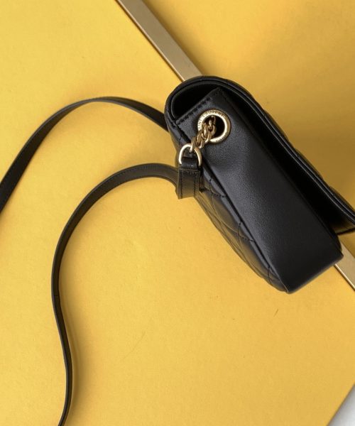 [REP 1:1] Saint Laurent Kate 99 Chain Bag Black With Gold Hardware For Women 10.2in/26cm YSL