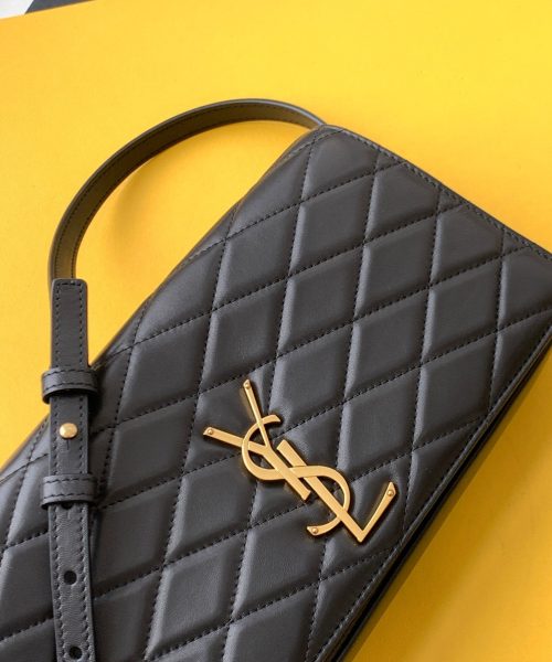 [REP 1:1] Saint Laurent Kate 99 Chain Bag Black With Gold Hardware For Women 10.2in/26cm YSL