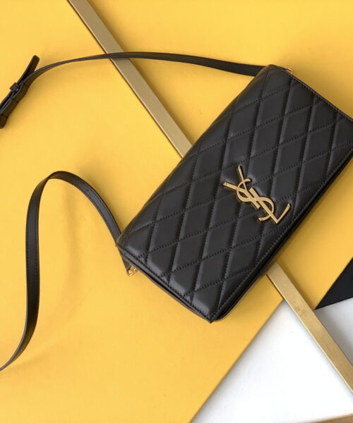 [REP 1:1] Saint Laurent Kate 99 Chain Bag Black With Gold Hardware For Women 10.2in/26cm YSL