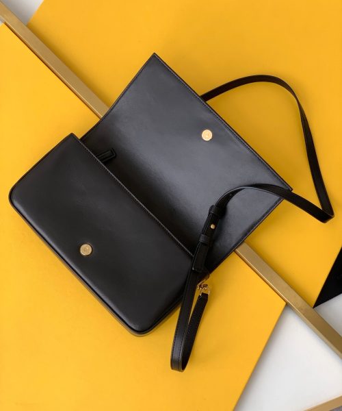 [REP 1:1] Saint Laurent Kate 99 Chain Bag Black With Gold Hardware For Women 10.2in/26cm YSL