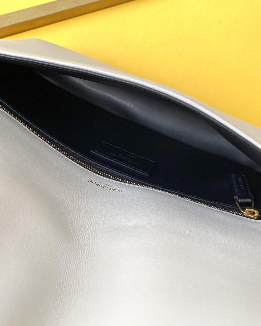 [REP 1:1] Saint Laurent Kate 99 Chain Bag White With Gold Hardware For Women 10.2in/26cm YSL