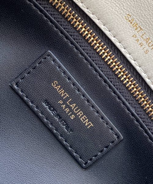 [REP 1:1] Saint Laurent Kate 99 Chain Bag White With Gold Hardware For Women 10.2in/26cm YSL